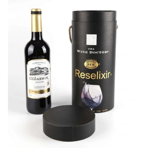 Luxury cardboard paper packaging wine gift box