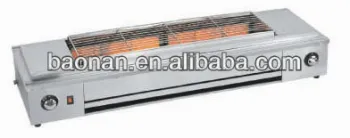 2016 Stainless Steel Smokeless BBQ Gas Grill With Fan