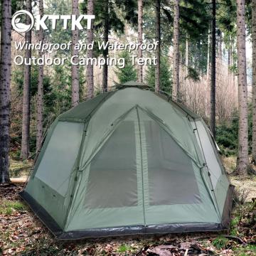 11kg hijau outdoor berkemah tenda ruang angkasa besar
