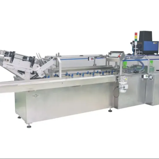 High Speed Semi-Automatic Small Carton Box Packaging Machine