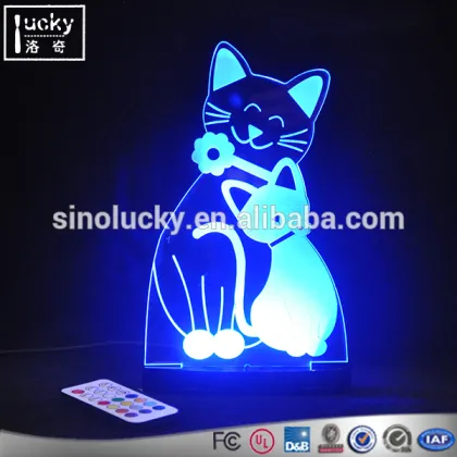 Soft lighting adorable baby night light