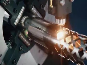 Automatic stainless steel cnc metal pipe fiber laser cutting machine