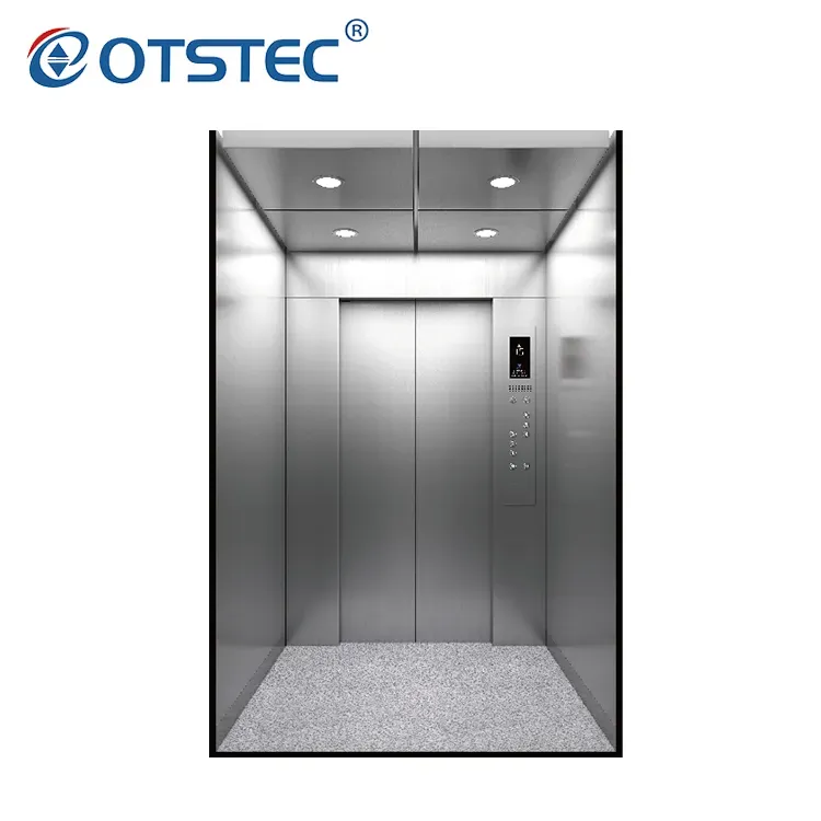 Gearless Hairline Stainless Steel Passenger Elevator Lift