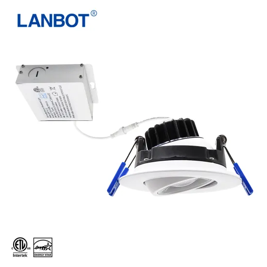 ETL & Energy Star Certified 3 Inch 8W LED Gimbal Downlight for Lighting Retrofit Solutions