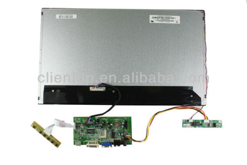 HDMI+DVI+AV+VGA+Audio LCD controller board +M215HGE-L10+LVDS cable+Inverter +OSD keypad +Remote control