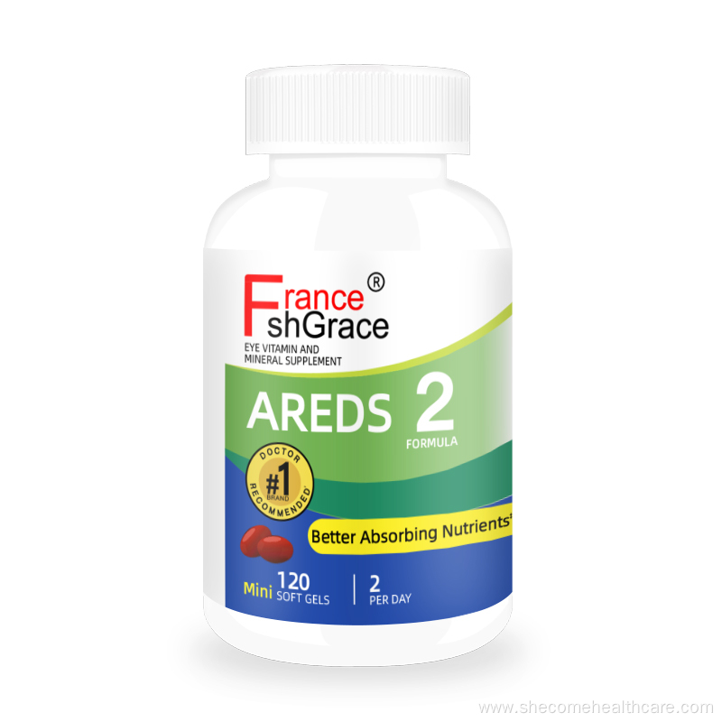 Eye Vitamin Mineral Softgels, Contains Lutein Vitamin C