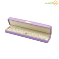 Purple romantic customized simple many choices jewellery box