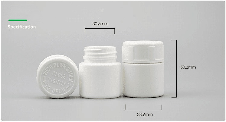 Plastic Medicine Bottle