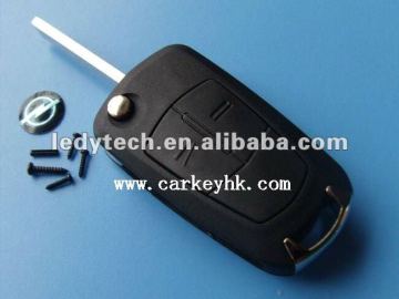 High quality Origianl Opel 2 buttons replacable key shell key blank car key fob