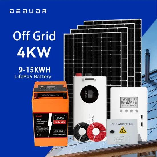500W Off-Grid Solar Panel Inverter System: Complete Photovoltaic Power Generator Kit for Homes