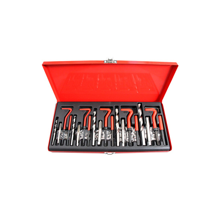 M2-M12 Steel Wire Thread Sheath Repair Kit Tap and Die Set for Stainless Steel Tapping