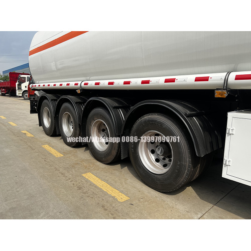 4 Axles 60,000liters Fuel/Oil/Petrol/Diesel Transport Semi Trailer