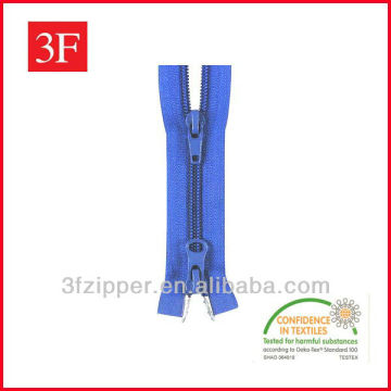 2 way open end zipper
