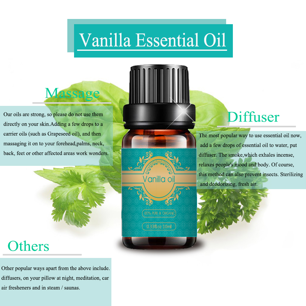 Factory Supply Bulk Price Fragrance Vanilla Essential Oil