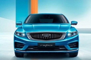 New geely sedan preface L