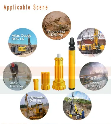 DHD 340 High Air Pressure DTH Hammer Bit