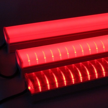 Lumière de tube multimédia de façade à LED polychrome