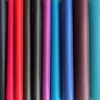 190T nylon taffeta with pvc foaming backing
