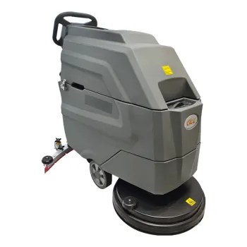 Portable Electric Hand Push Floor Scrubber for Tile Washing in Office Shops