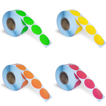 Round Permanent Adhesive Circle Dot Stickers