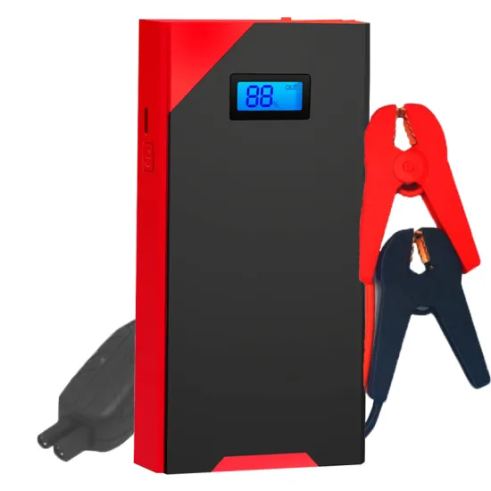 12V Portable Lithium Car Battery Booster with LCD Display