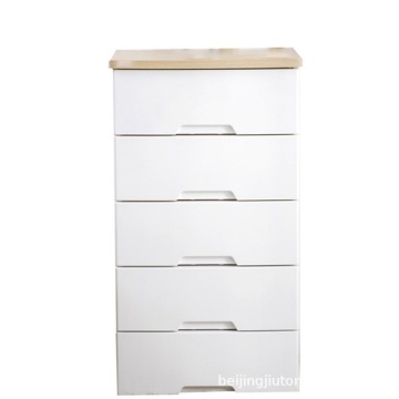 White Five-layer Plastic Drawer For Sundry Storage Cabinet