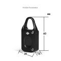 Smart Mimi Small Padlock z czujnikiem odcisków palców