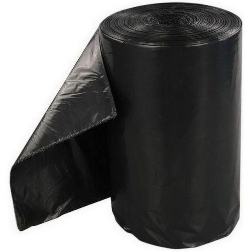 100% Virgin Reusable HDPE /LDPE Plastic Poly Packaging 1 Mil Trash Bin Bag