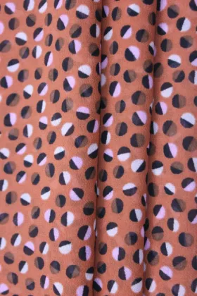 pure chiffon fabric printing dress shirt dress nonwoven