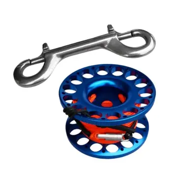 Stainless Steel Diving Reel Double End Bolt Snap Hook Clip