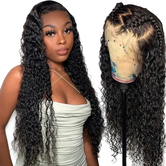 Wholesale cheap curly hd full lace human hair wig vendor,short deep wave brazilian human hair full lace wig for black women