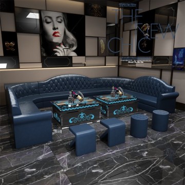 Customized Luxury Bar Club Chesterfield Sofa furniture
