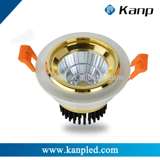 3W 5W Golden 3000K/6000K COB Ceiling Corridor Downlight Led