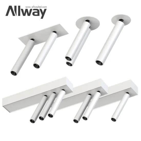 ALLWAY Modern LED Downlight: 8/10/15W Cob Spotlight with Anti-Glare Aluminum Housing for Home and Office