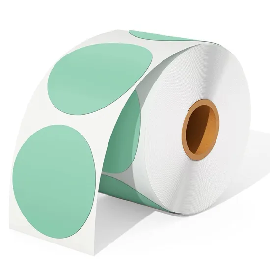 Circle Direct Thermal Sticker
