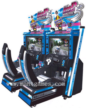 Stimulating Initial D5 Arcade Game Machine for Theme Park