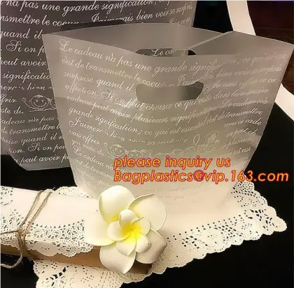 promotional customized PP bakery bag, pp food grade bakery bread bag, gift package bag