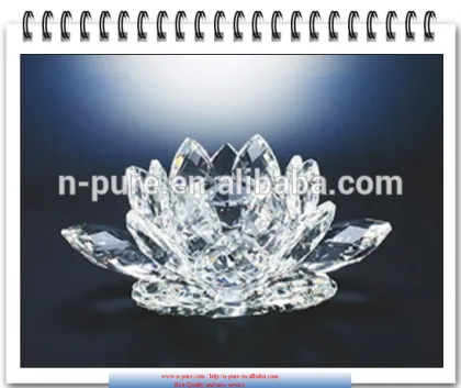 crystal lotus, crystal lotus flower for wedding decoration