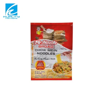 Customized Laminated Heat Seal Plastic Noodles Packaging Bags