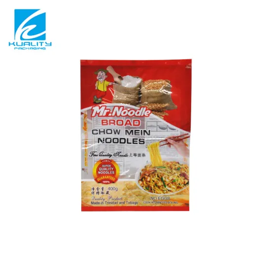 Customized Laminated Heat Seal Plastic Noodles Packaging Bags