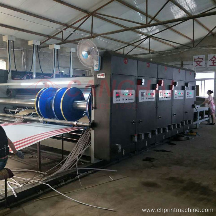 Canghai 4 color flexo graphic printing machine