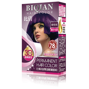 Organic herbal hair color