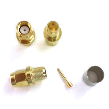 SMA male connector for RG6 coxial cable