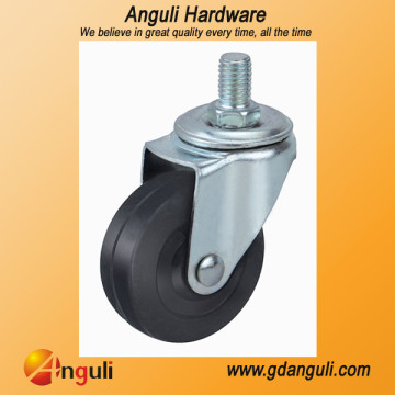 Industrial Black Rubber Screw Activities Casters