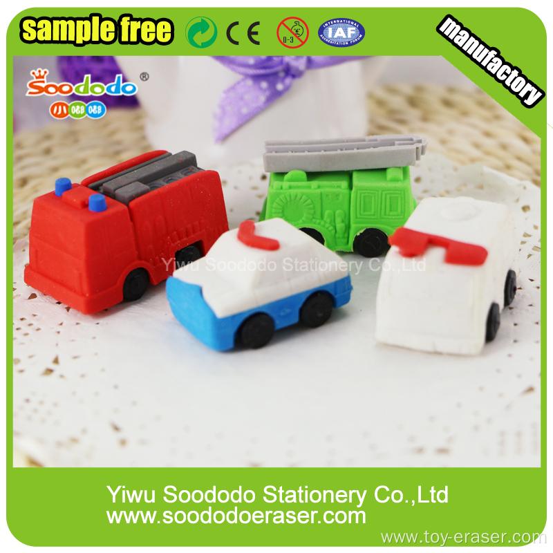 PVC Bag Eraser Kids Toy Shaped 3D Eraser