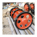 Single and double row mechanical transmission sprockets