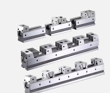 Double Station Quick Clamp Self-centering Pneumatic Vise Workholding