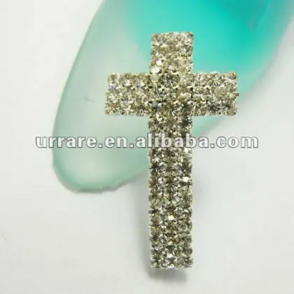Wholesale Large Silver Side Way Cross