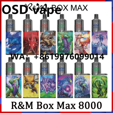 R&M BOX MAX Mesh Coil Disposable Vape Wholesale