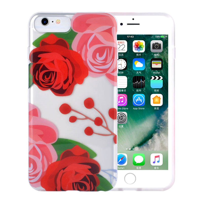 Leaf Rose IMD iPhone 6S Plus Case